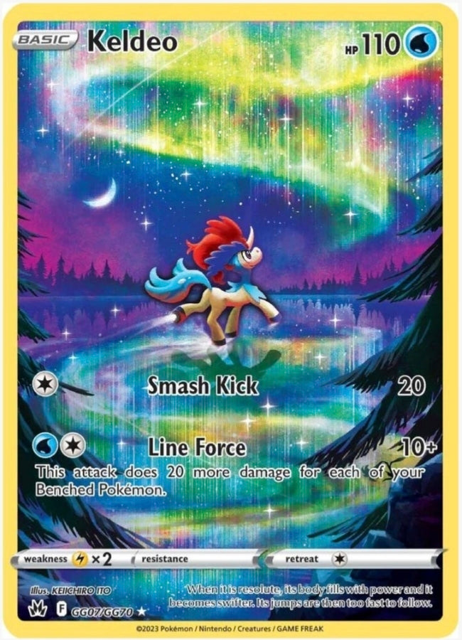 Keldeo GG07/GG70 - Crown Zenith Galarian Gallery