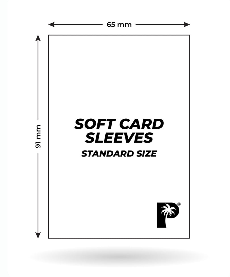 Soft Card Sleeves - Standard Size - 100pc