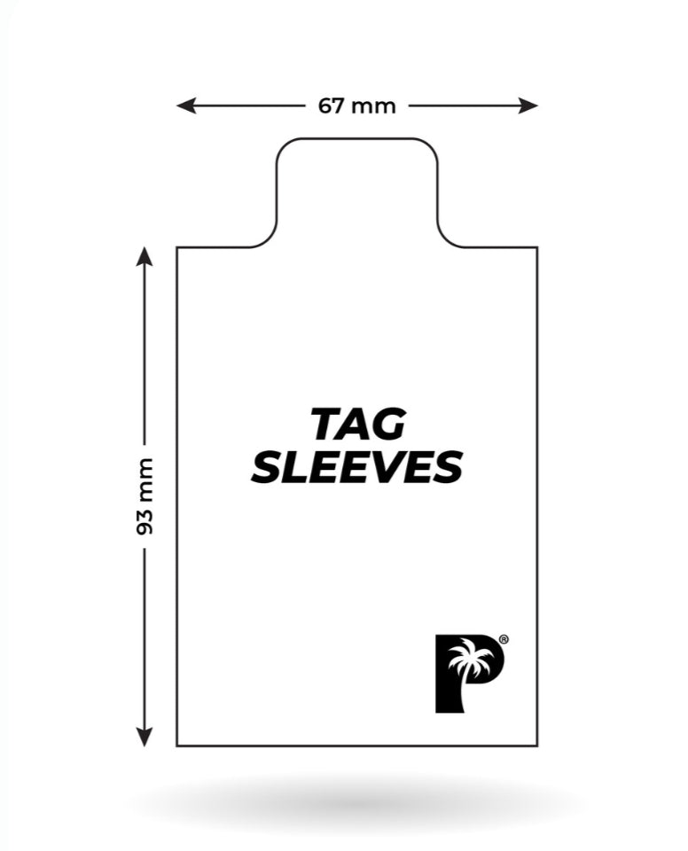 Tag Sleeves - 100pc