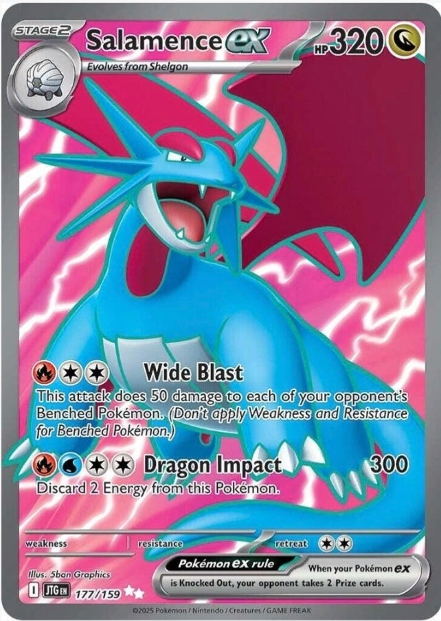 Salamence ex - 177/159 Pokémon Journey Together