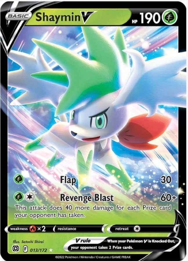 Shaymin V 013/172 Ultra Rare : Brilliant Stars