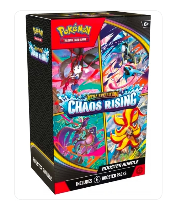Pokémon TCG: Mega Evolution – Chaos Rising Booster Bundle