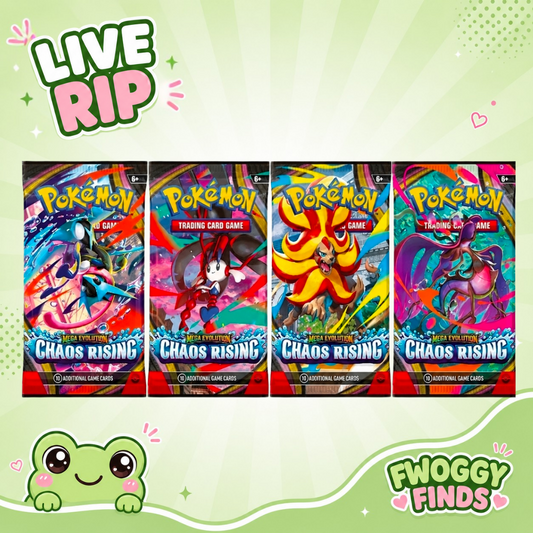 🌊Pokémon TCG: Mega Evolution – Chaos Rising Booster Pack 🌊
