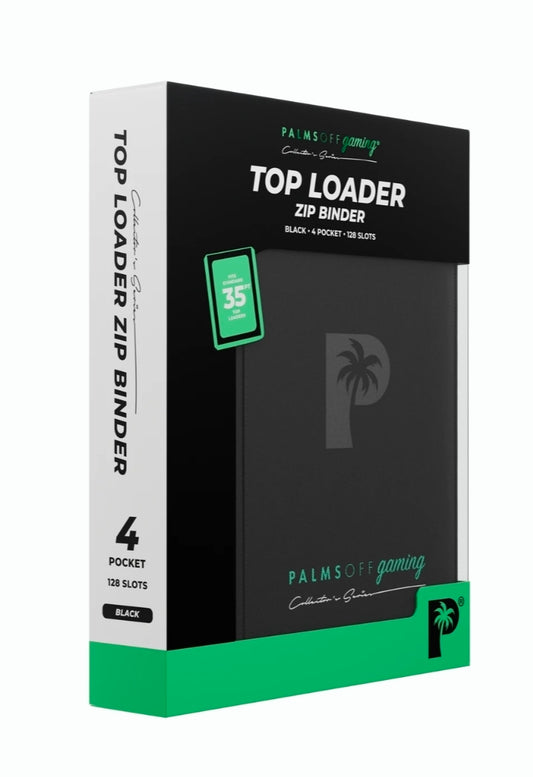Collector's Series Top Loader Zip Binder - 4 Pocket *pre-order*