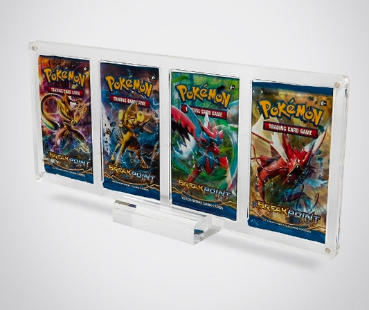 Quadruple Booster Pack Display Case incl. Stand *pre-order*