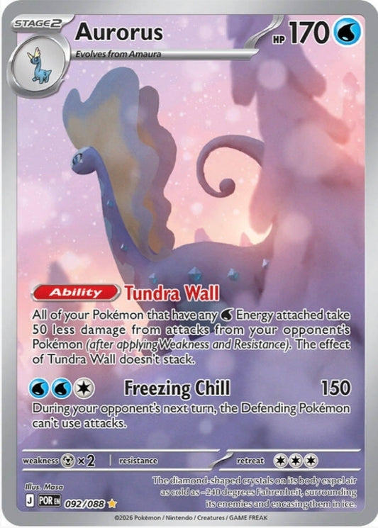 Aurorus #92 - Mega Evolution: Perfect Order