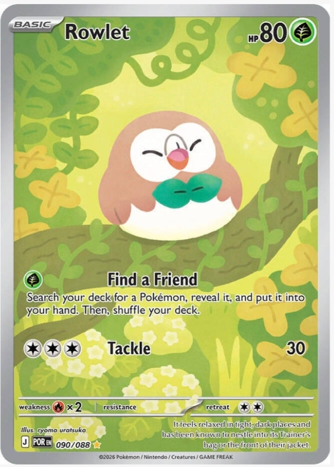 Rowlet 090/088 - Mega Evolution : Perfect Order