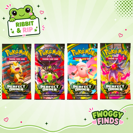 Pokémon TCG: Mega Evolution – Perfect Order Booster Pack ✨️