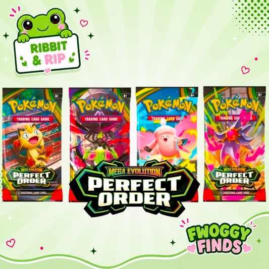 Pokémon TCG: Mega Evolution – Perfect Order Booster Pack ✨️