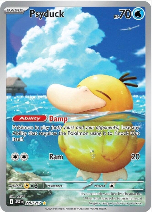 Psyduck 226/217 Illustration Rare - Ascended Heroes