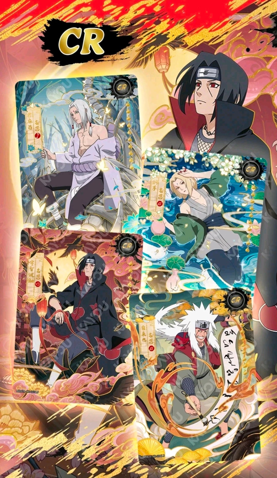 KAYOU Naruto Trading Cards – English Booster Pack🌀