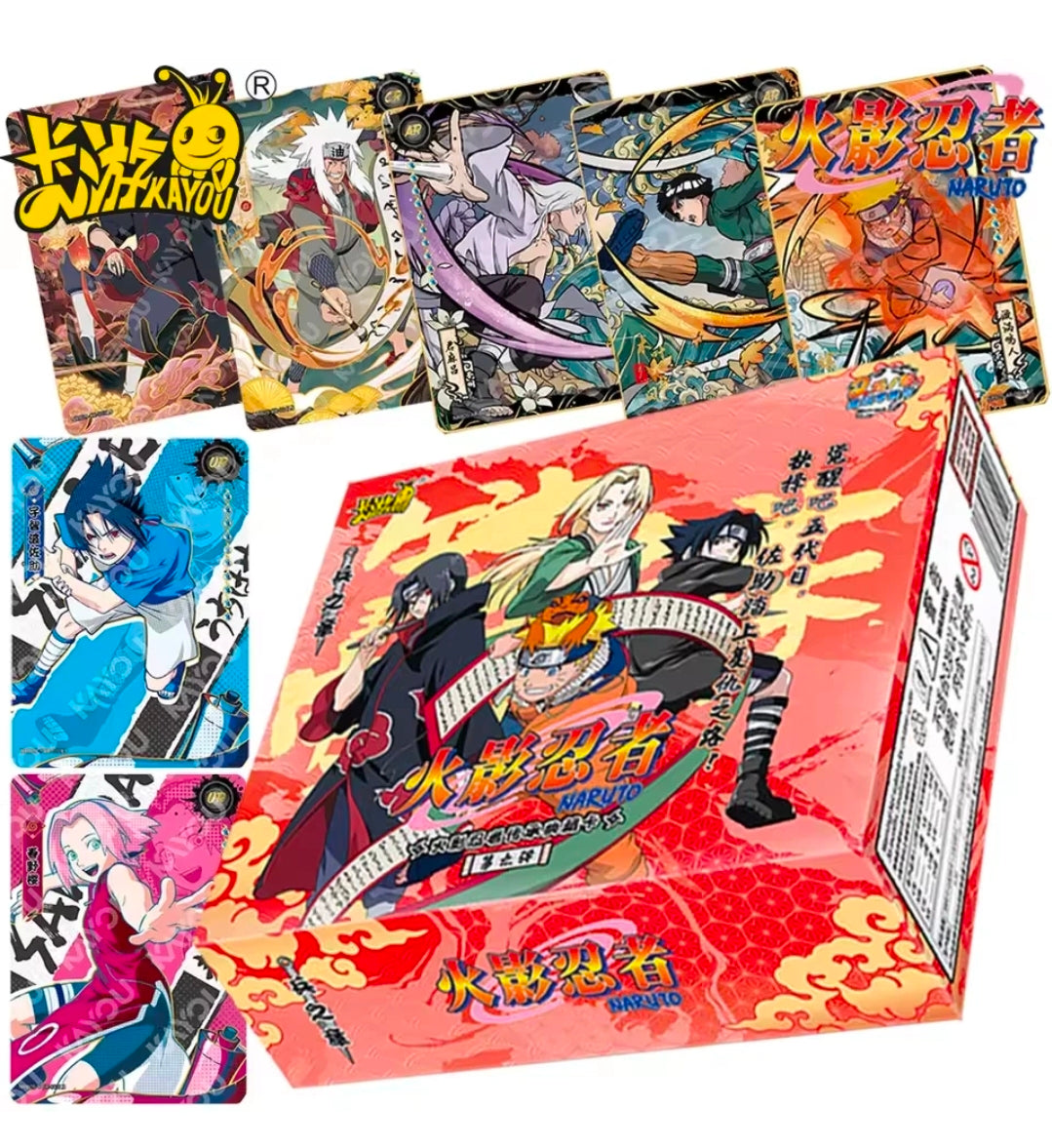 KAYOU Naruto Trading Cards – English Booster Pack🌀