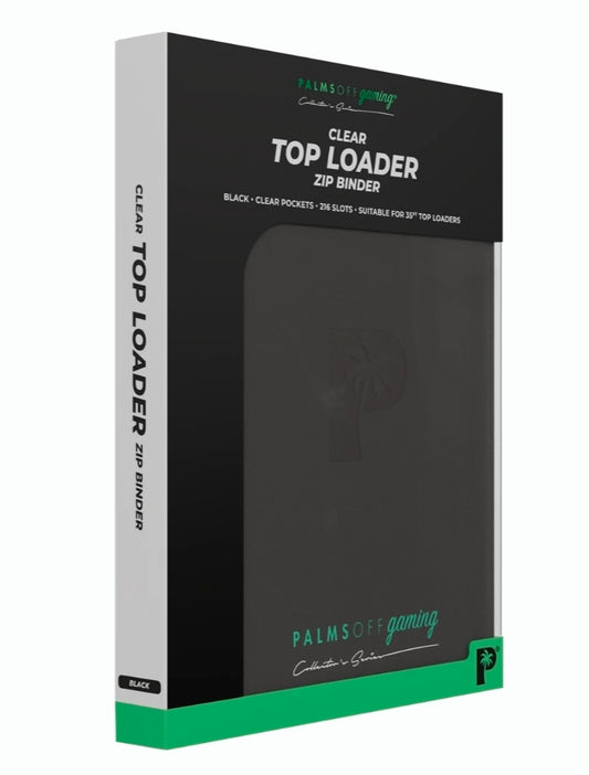 Collector's Series Top Loader Zip Binder - 9 Pocket *pre order*