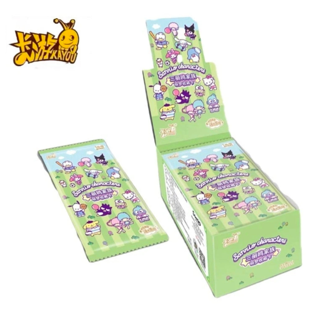 🌸 KAYOU Sanrio Characters Anime Trading Cards – Individual Booster Packs