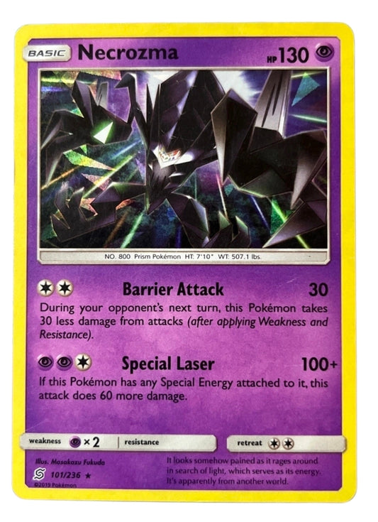 Necrozma #101 - Pokémon Unified Minds Cracked Ice Holo Rare