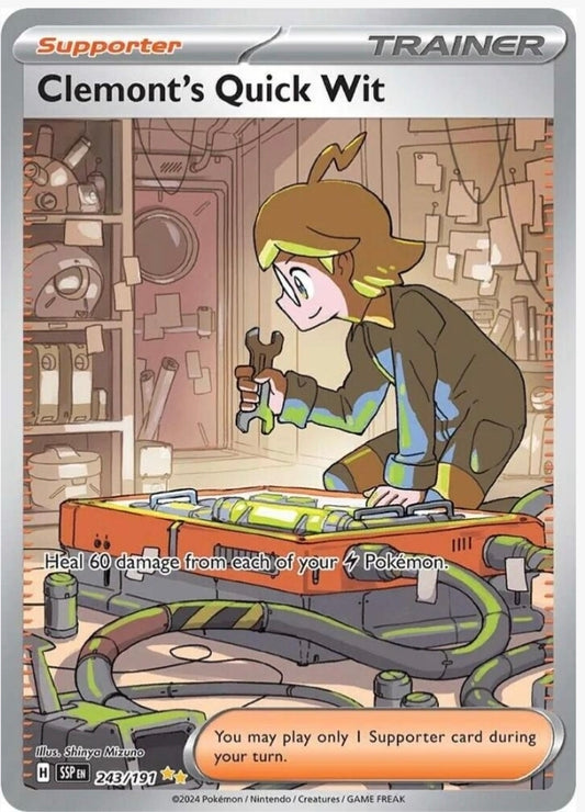 Clemont's Quick Wit #243 : Surging Sparks