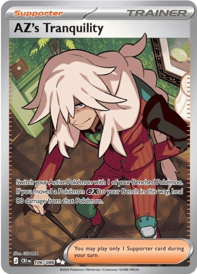 AZ's Tranquillity 106/086 Ultra Rare - Chaos Rising