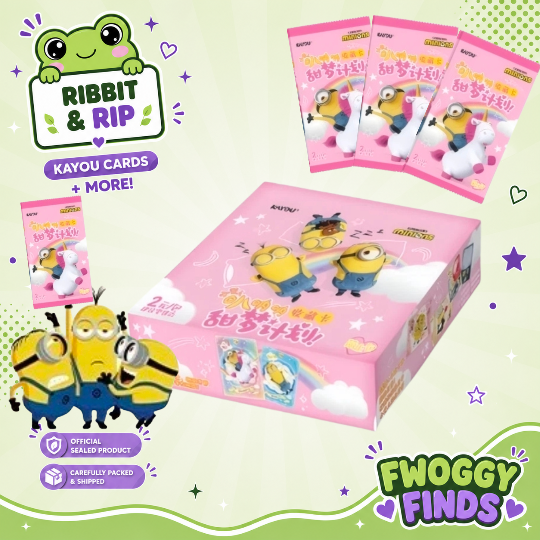 KAYOU Minions Bob Stuart Kevin Collection - Single Booster Pack