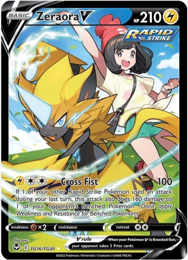 Zeraora V - SWSH12: Silver Tempest Trainer Gallery (SWSH12: TG)