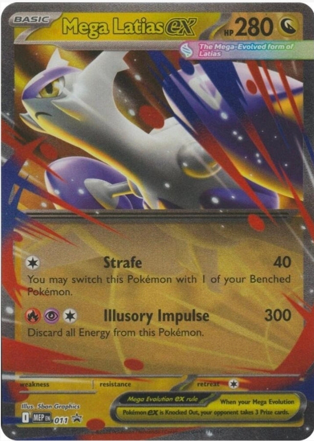 Mega Latias ex - 011 - Pokémon Evolution Promo (MEP)