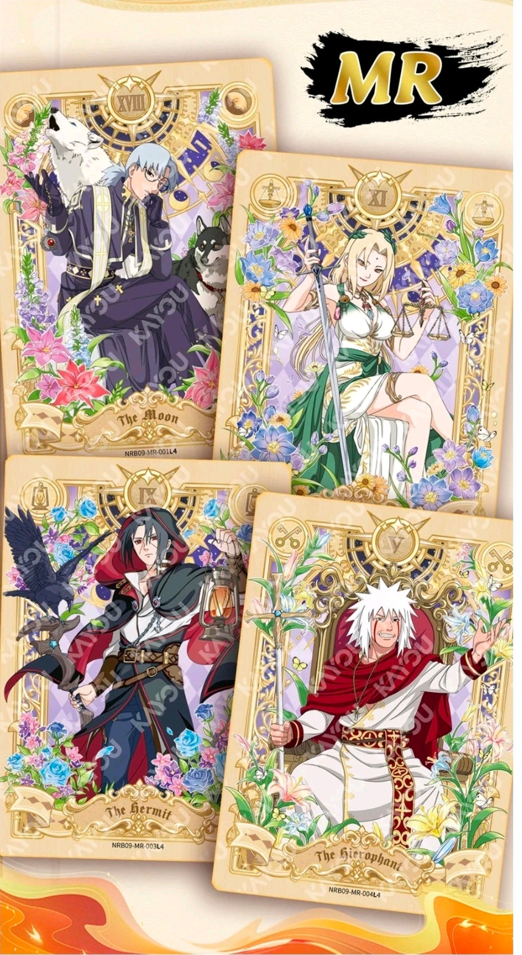 KAYOU Naruto Trading Cards – English Booster Pack🌀