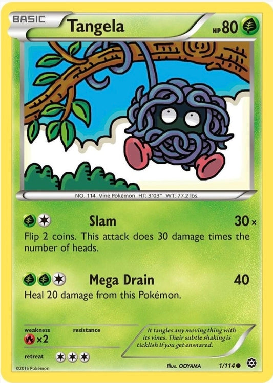 Tangela - XY - Pokémon Steam Siege