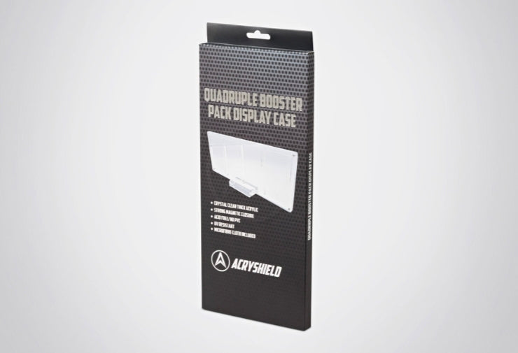 Quadruple Booster Pack Display Case incl. Stand *pre-order*