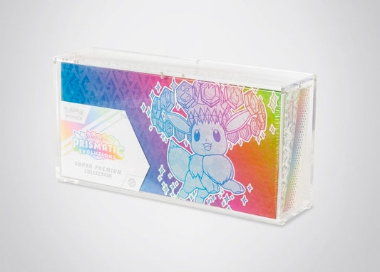 Prismatic Evolutions Super-Premium Collection Acrylic Case *pre-order*
