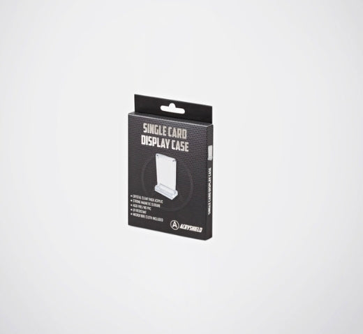 Single Card Acrylic Display Case incl. Stand *pre-order*