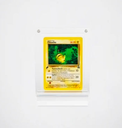 Single Card Acrylic Display Case incl. Stand *pre-order*
