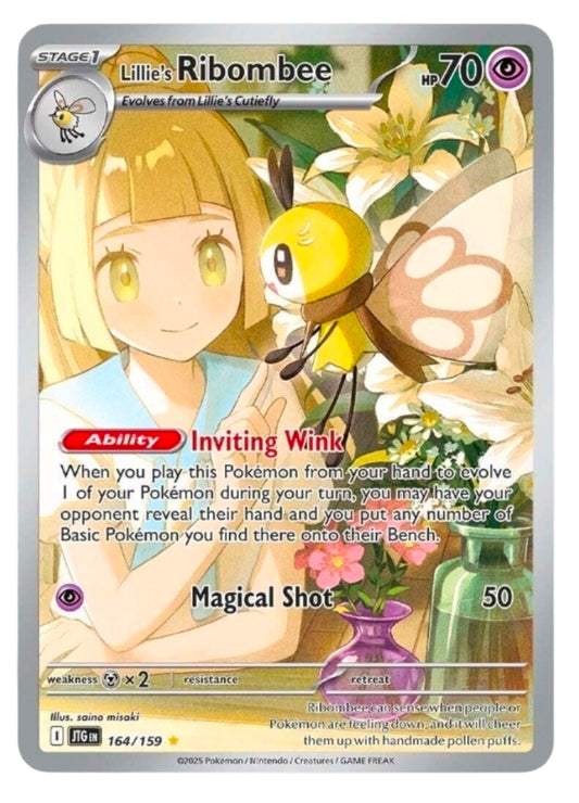 Lillie's Ribombee #164 - Pokémon Journey Together