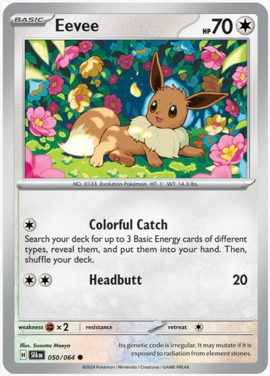 Eevee 50/64 Common - Scarlet & Violet : Shrouded Fable