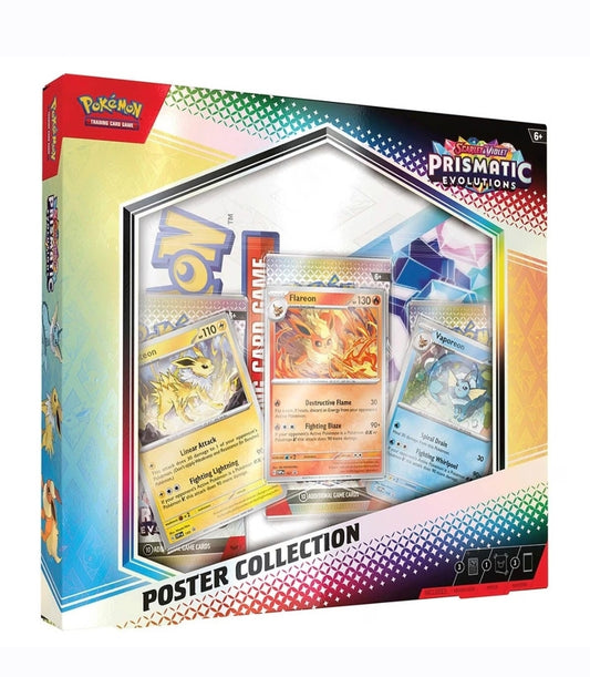 🌈 Prismatic Evolutions Poster Collection 🐸✨